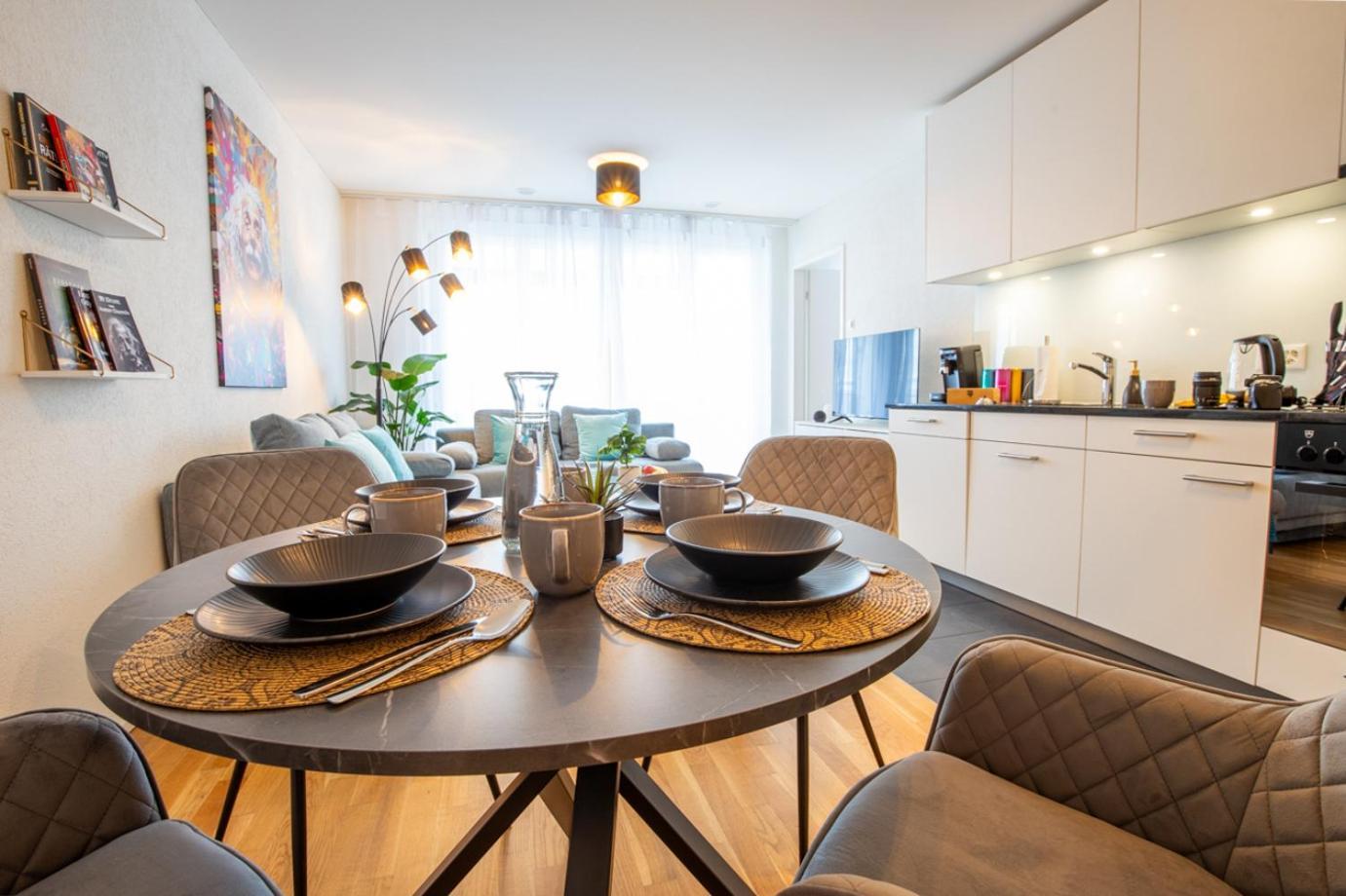 Special Einstein I Apartment Basel, Messe Kleinbasel 10-Star Екстериор снимка